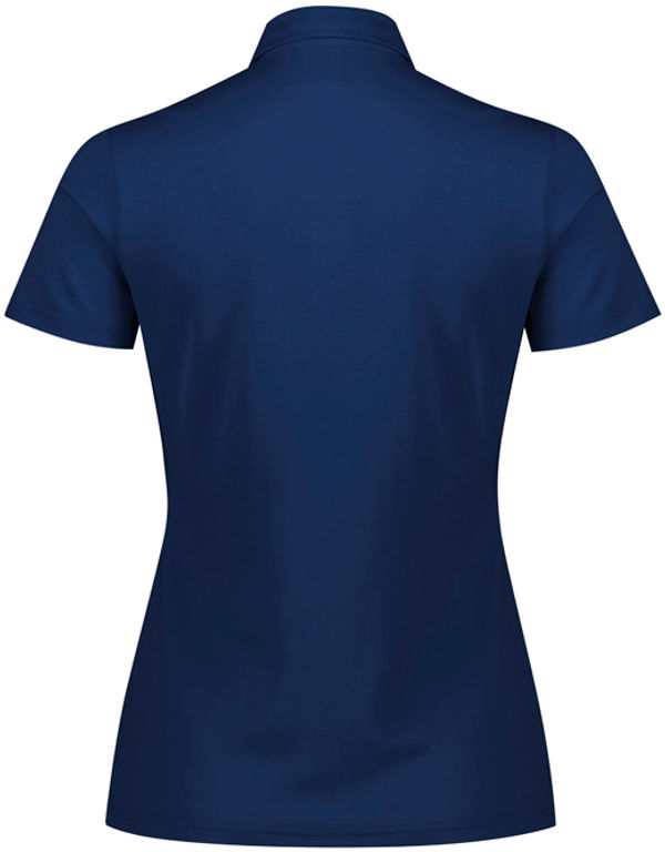 Am image of a Custom Biz Collection Womens Winston Polo in Navy!