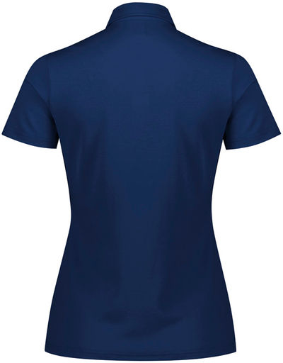 Am image of a Custom Biz Collection Womens Winston Polo in Navy!
