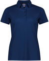 Am image of a Custom Biz Collection Womens Winston Polo in Navy!