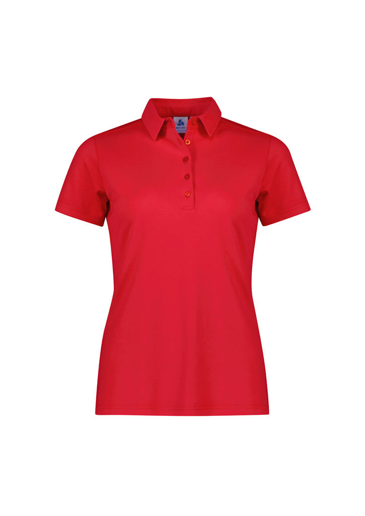 Biz Collection Womens Winston Polo in Red