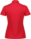 Am image of a Custom Biz Collection Womens Winston Polo in Red!