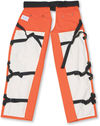 Am image of a Custom Big K 600 Denier Polyester Apron Style High Visibility 3600 Chaps in Orange!