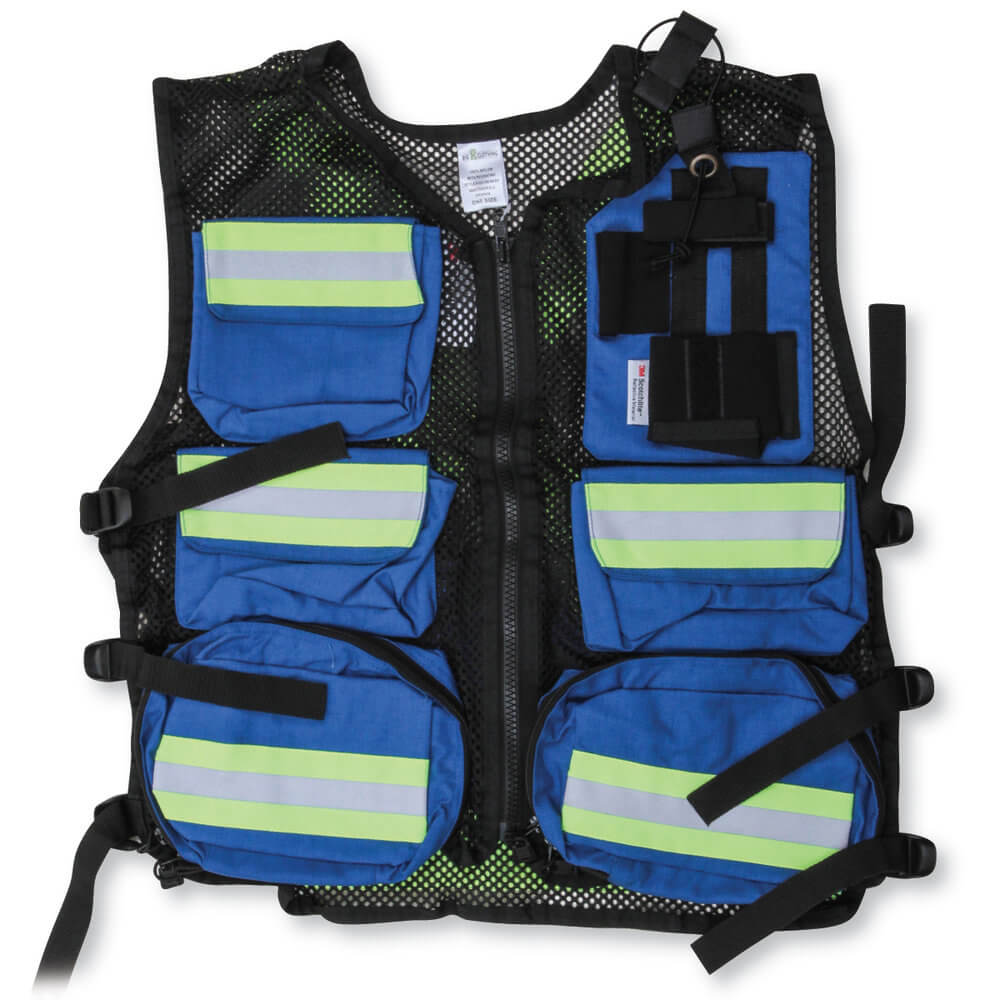 Big K Mesh First Aid Safety Vest in Royal Blue