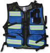 Am image of a Custom Big K Mesh First Aid Safety Vest in Royal Blue!