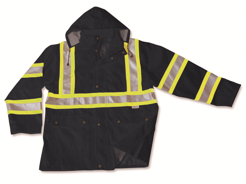 Polyester deals rain jacket