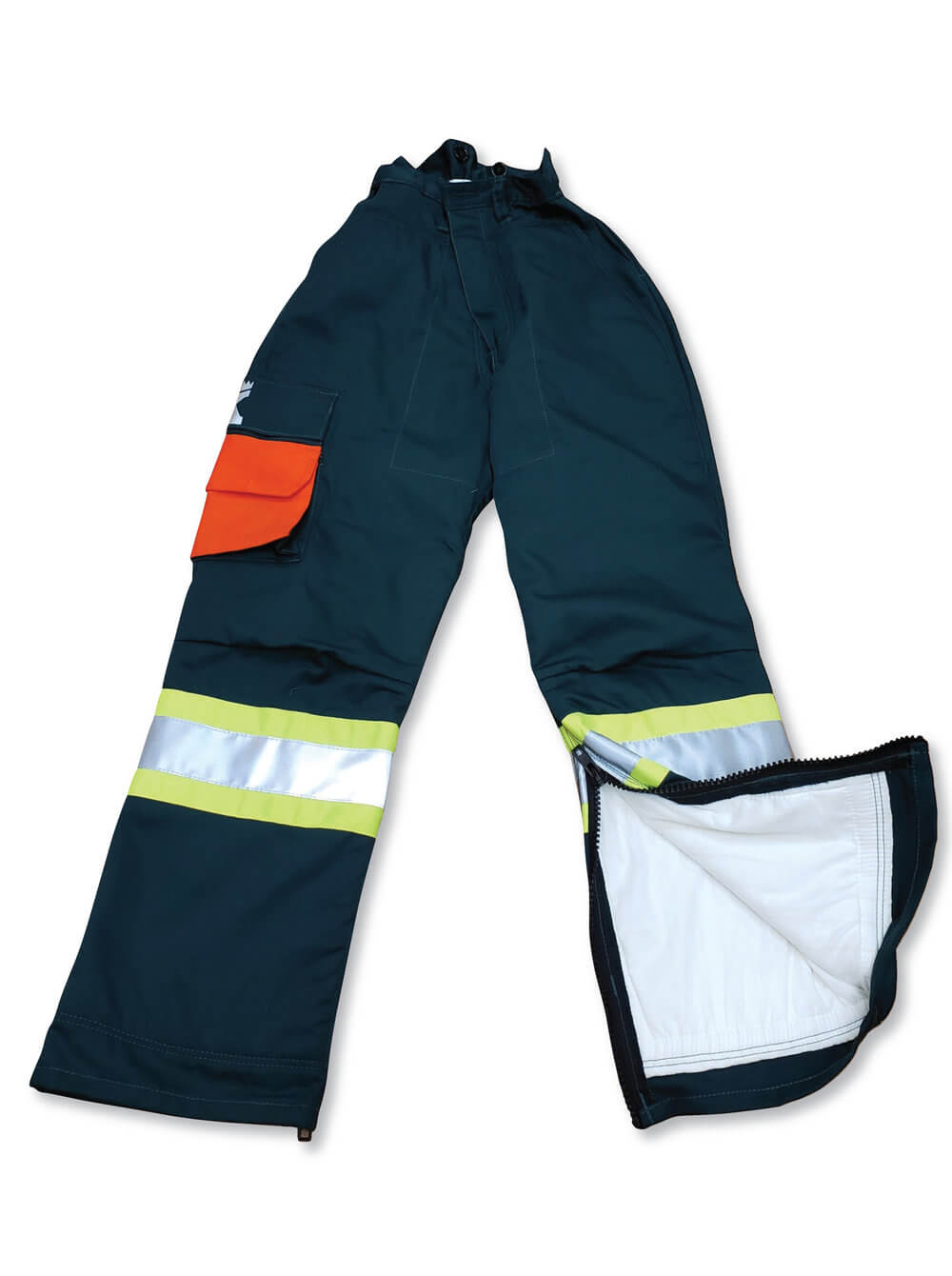 Big K Poly Cotton Safety Chap in Forest Green