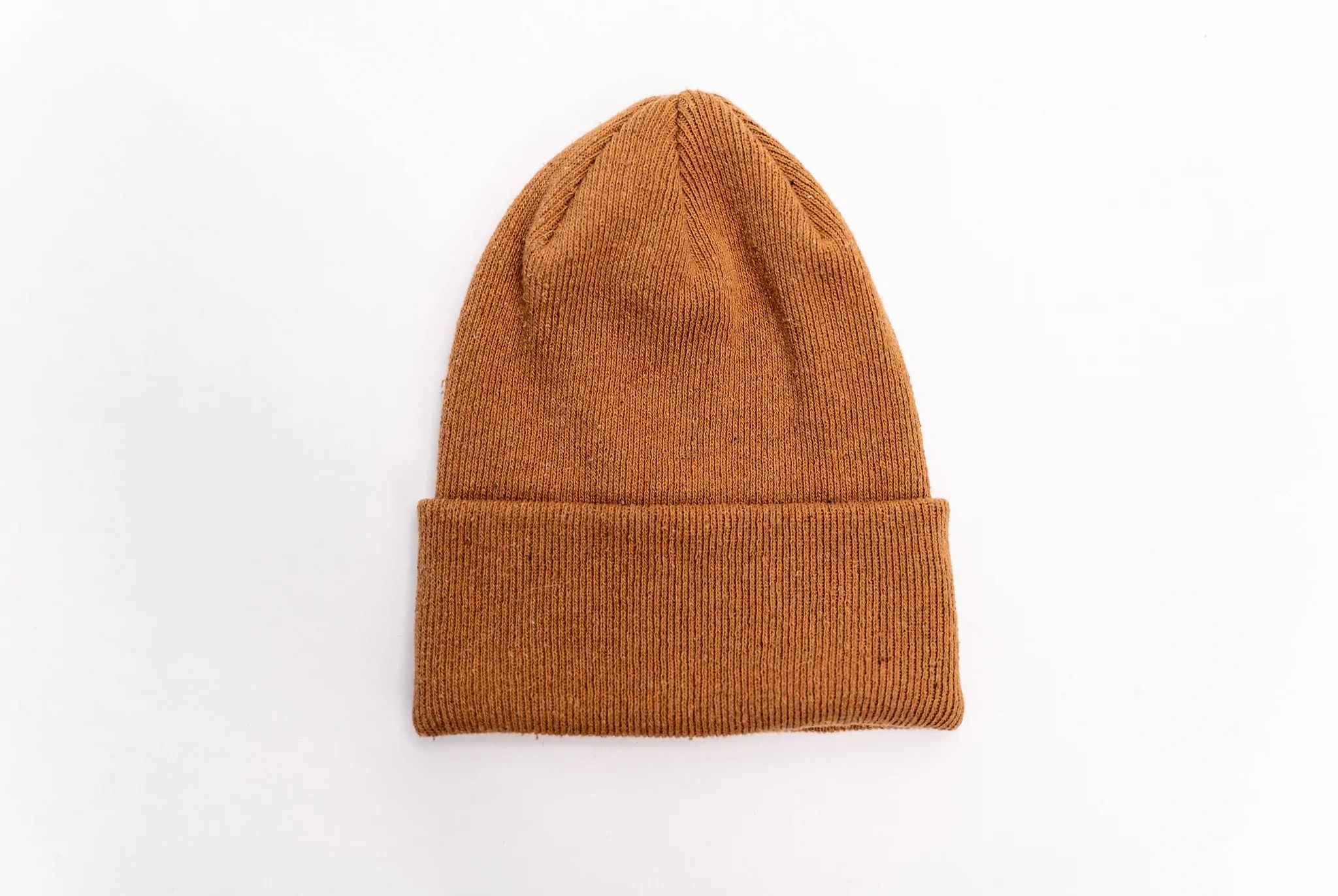 Beaniiez Boreal Recycled Cotton Toque in Saddle