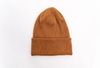 Am image of a Custom Beaniiez Boreal Recycled Cotton Toque in Saddle!