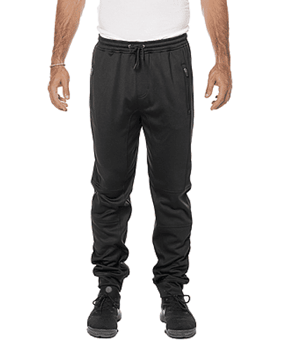 Am image of a Custom Burnside Unisex Performance Fleece Jogger in Black!