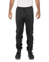 Am image of a Custom Burnside Unisex Performance Fleece Jogger in Black!