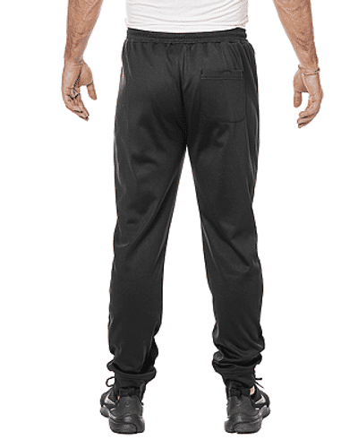 Am image of a Custom Burnside Unisex Performance Fleece Jogger in Black!