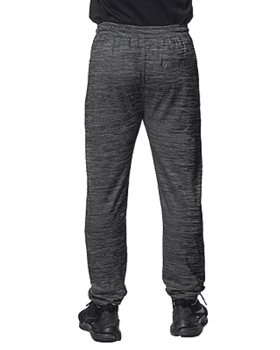 Am image of a Custom Burnside Unisex Performance Fleece Jogger in Heather Charcoal!