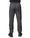 Am image of a Custom Burnside Unisex Performance Fleece Jogger in Heather Charcoal!