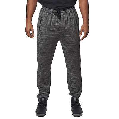 Burnside Unisex Performance Fleece Jogger in Heather Charcoal