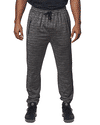 Am image of a Custom Burnside Unisex Performance Fleece Jogger in Heather Charcoal!