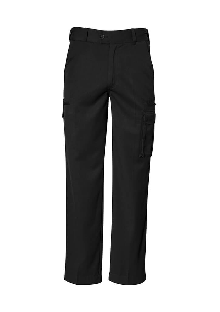 Biz Collection Mens Detroit Cargo Pant in Black