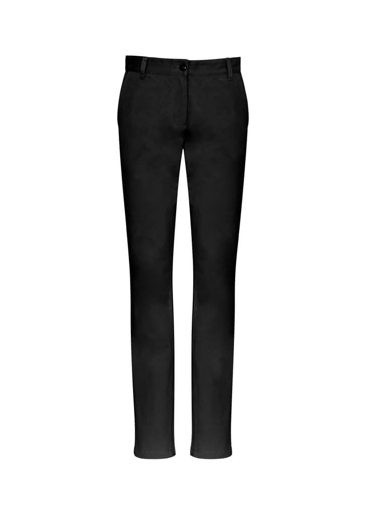 Biz Collection Ladies Lawson Chino Pant in Black