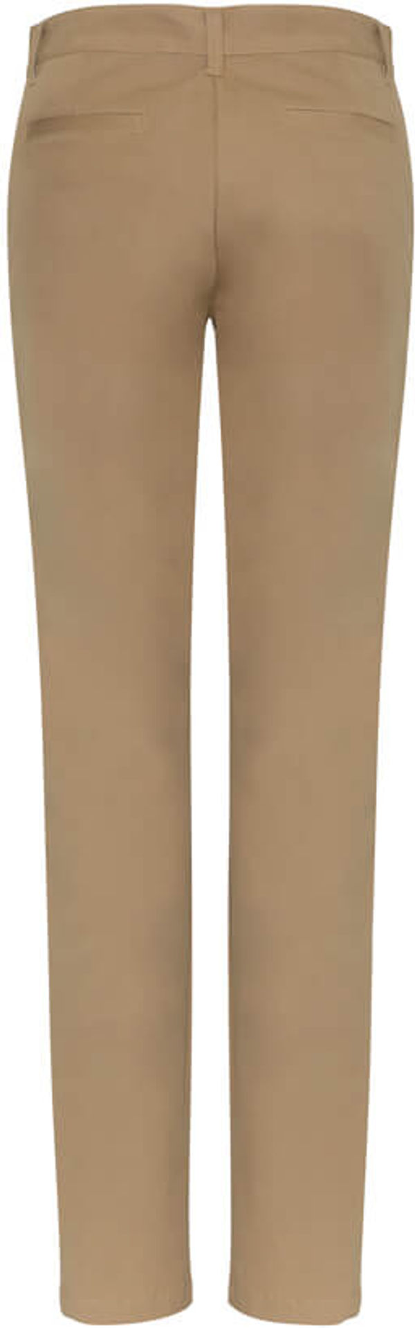 Am image of a Custom Biz Collection Ladies Lawson Chino Pant in Dark Stone!