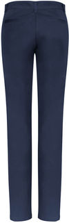 Am image of a Custom Biz Collection Ladies Lawson Chino Pant in Navy!