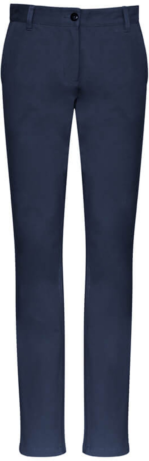 Am image of a Custom Biz Collection Ladies Lawson Chino Pant in Navy!