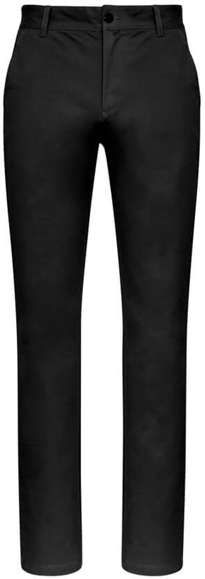 Am image of a Custom Biz Collection Mens Lawson Chino Pant in Black!