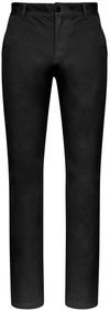 Am image of a Custom Biz Collection Mens Lawson Chino Pant in Black!