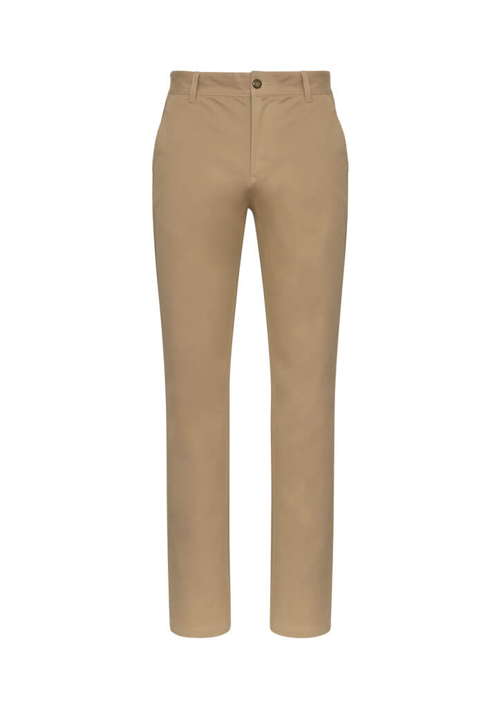 Biz Collection Mens Lawson Chino Pant in Dark Stone