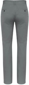 Am image of a Custom Biz Collection Mens Lawson Chino Pant in Grey!