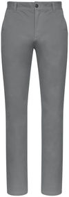 Am image of a Custom Biz Collection Mens Lawson Chino Pant in Grey!