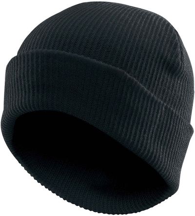 Am image of a Custom Stormtech Vintage Knit Beanie in Black!