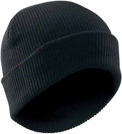 Am image of a Custom Stormtech Vintage Knit Beanie in Black!