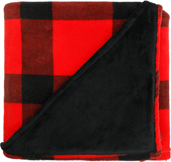 An image of a Custom Buffalo Plaid Ultra Plush Throw Blanket!