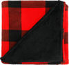 An image of a Custom Buffalo Plaid Ultra Plush Throw Blanket!