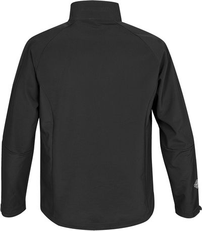 Am image of a Custom Stormtech Mens Ultra Light Shell in BLACK!