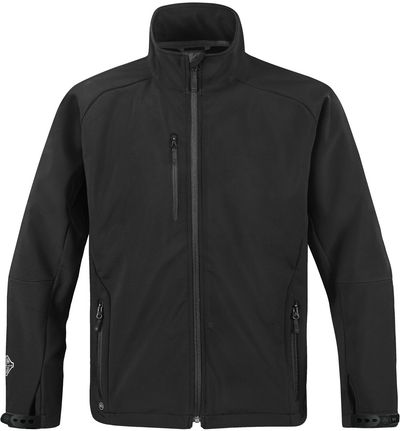 Am image of a Custom Stormtech Mens Ultra Light Shell in BLACK!