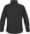 Am image of a Custom Stormtech Womens Ultra Light Shell in BLACK!