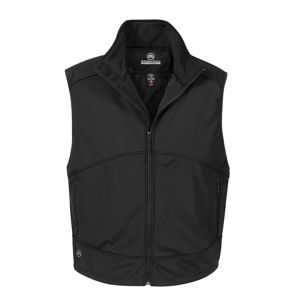 Stormtech Mens Cirrus Bonded Vest in BLACK