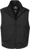 Am image of a Custom Stormtech Mens Cirrus Bonded Vest in BLACK!
