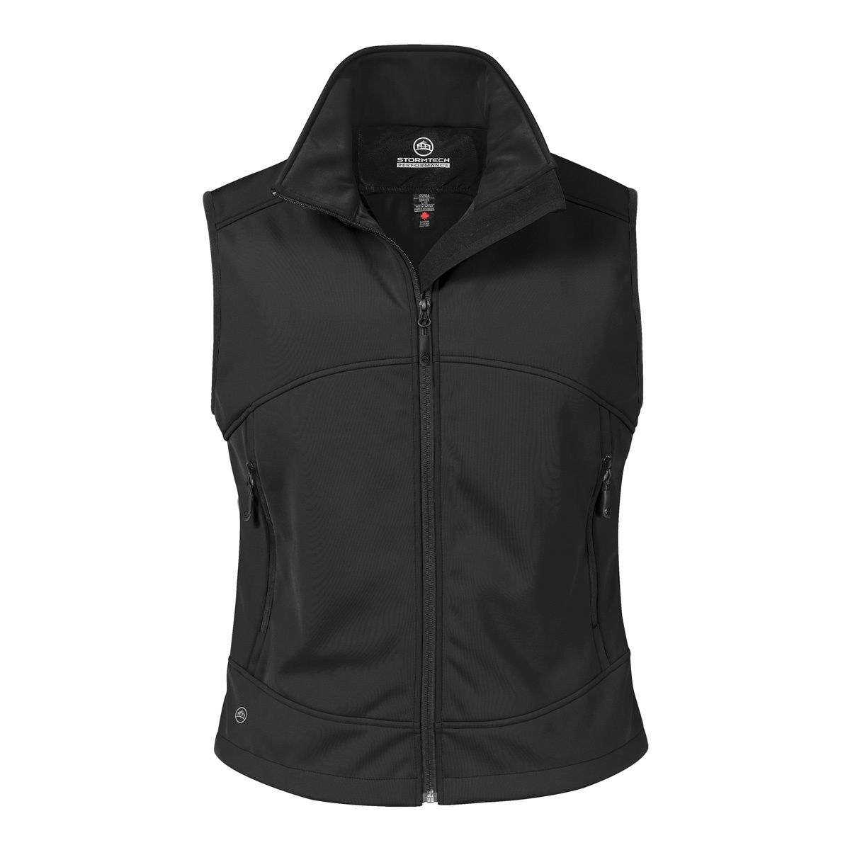 Stormtech Womens Cirrus Bonded Vest in BLACK