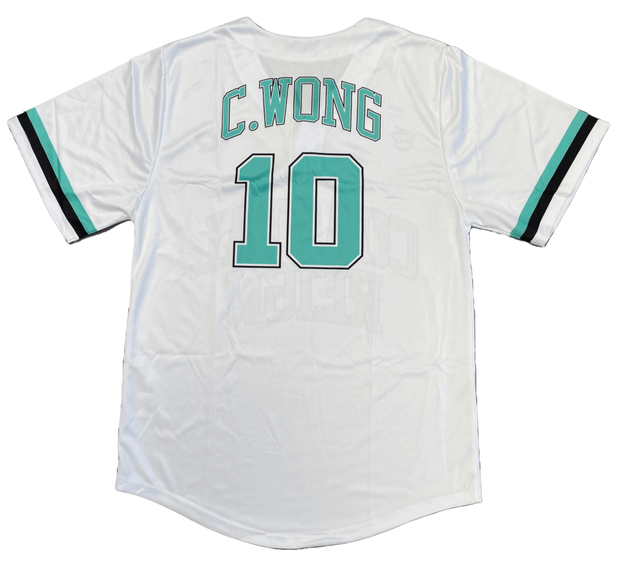 Custom Sublimated Two Button Baseball Jersey - Coastal Reign