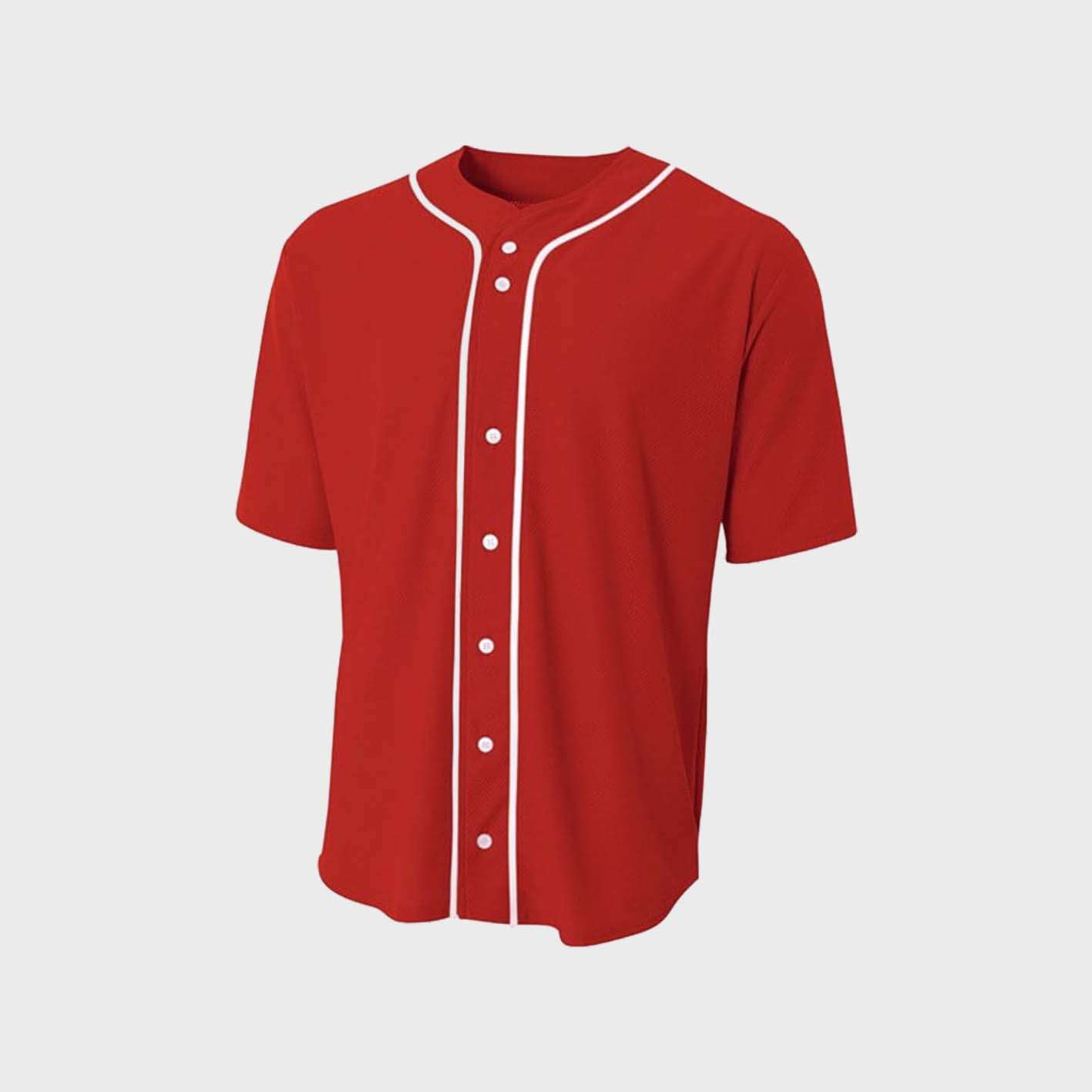 Photo of customizable baseball jersey