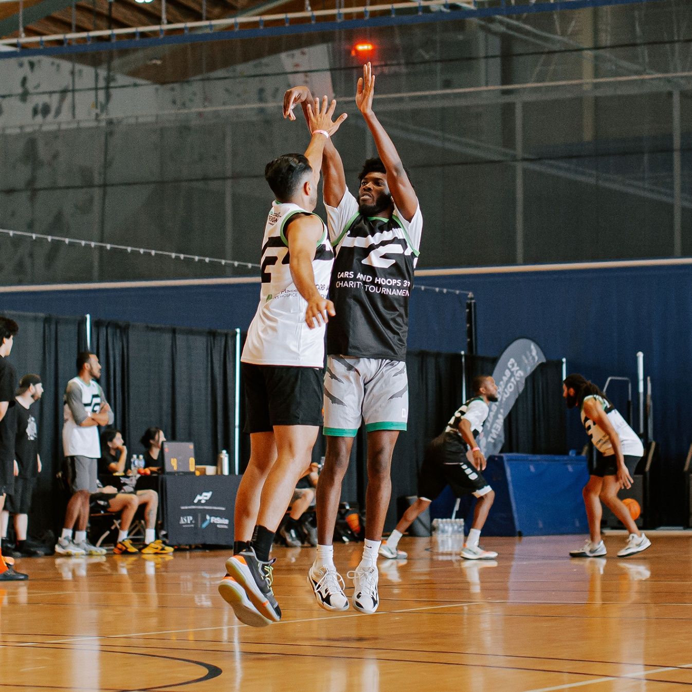 An image of a sublimation basketball jersey we printed