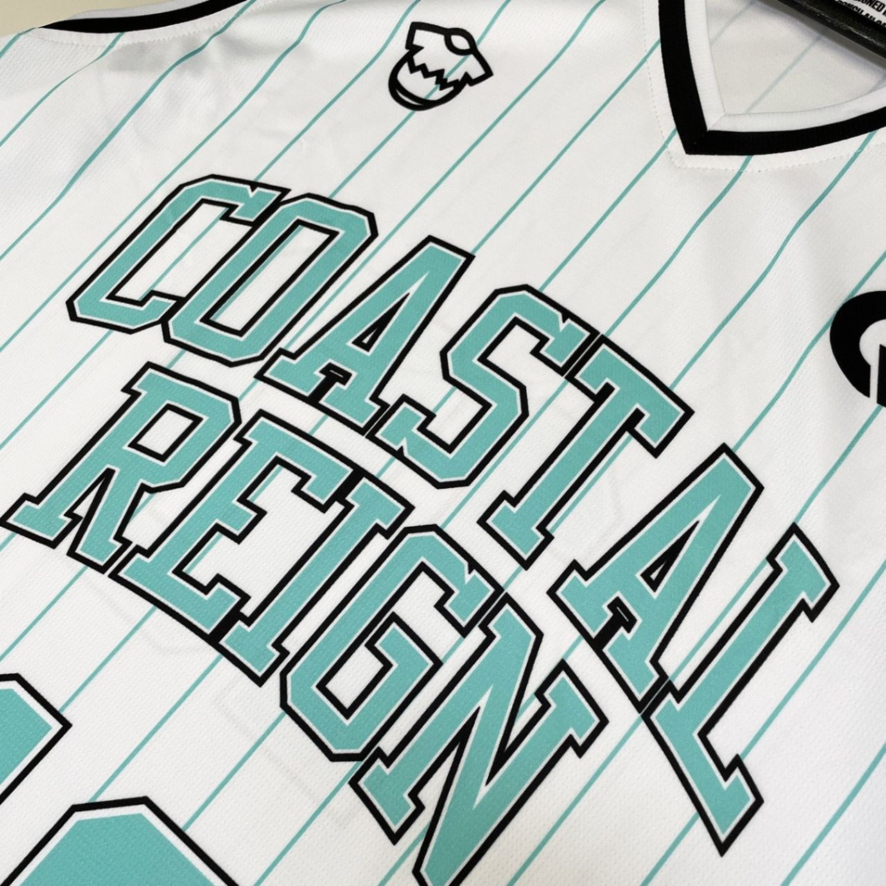 An image of a sublimated youth custom jersey that we printed.