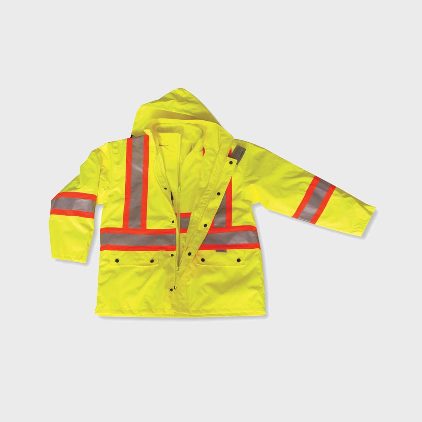 An image of Custom Big K Clothing Safety Jackets that you can print on!