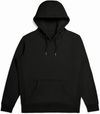 Am image of a Custom Original Favorites Organic Cotton Hooded Sweatshirt in Black!