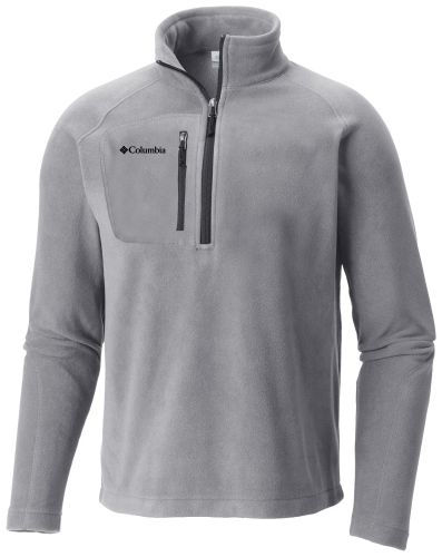 Columbia Adult Fast Trek III Half Zip Fleece in Columbia Grey