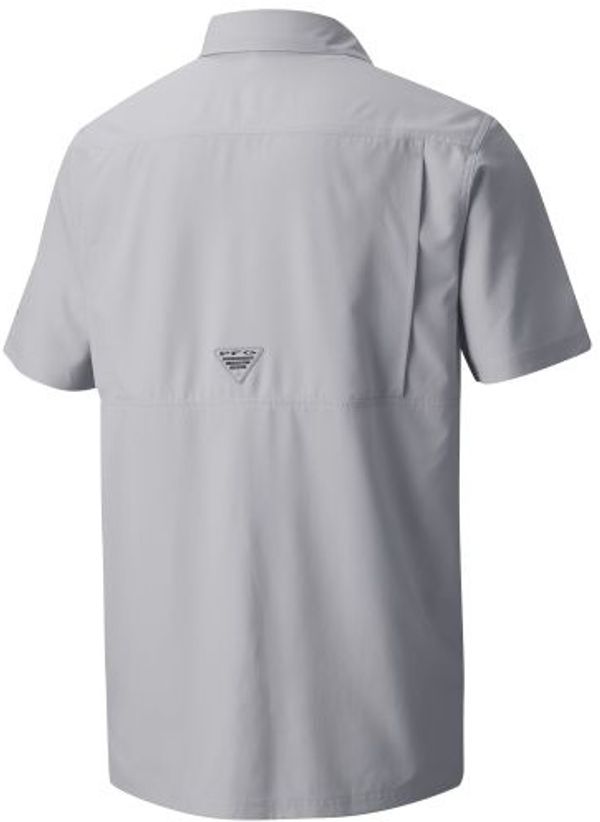 Am image of a Custom Columbia Adult Slack Tide Camp Shirt in Cool Grey!