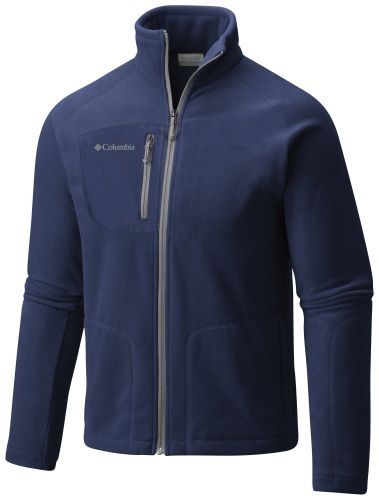 Columbia Adult Fast Trek Full Zip Fleece in Collegiate Navy