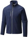 Am image of a Custom Columbia Adult Fast Trek Full Zip Fleece in Collegiate Navy!