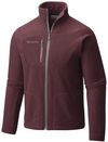 Am image of a Custom Columbia Adult Fast Trek Full Zip Fleece in Deep Maroon!